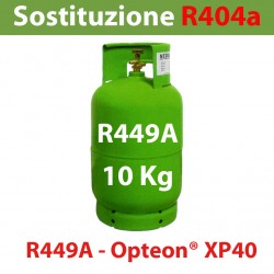 GAS R449A BOMBOLA 10 Kg RICARICABILE